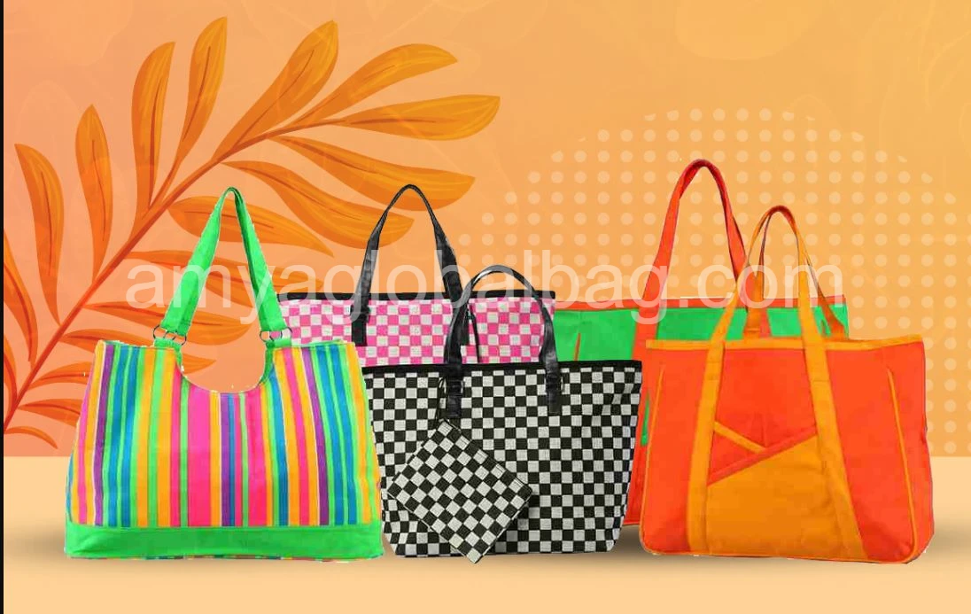 Amya Global Bag - India based manufacturer and exporter of various kinds of eco-friendly bags, made of jute, cotton, organic cotton & juco